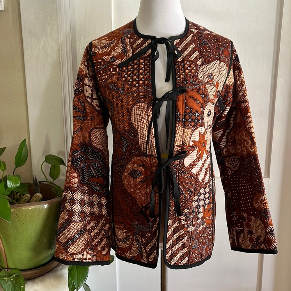 Vintage quilted jacket made in Seattle